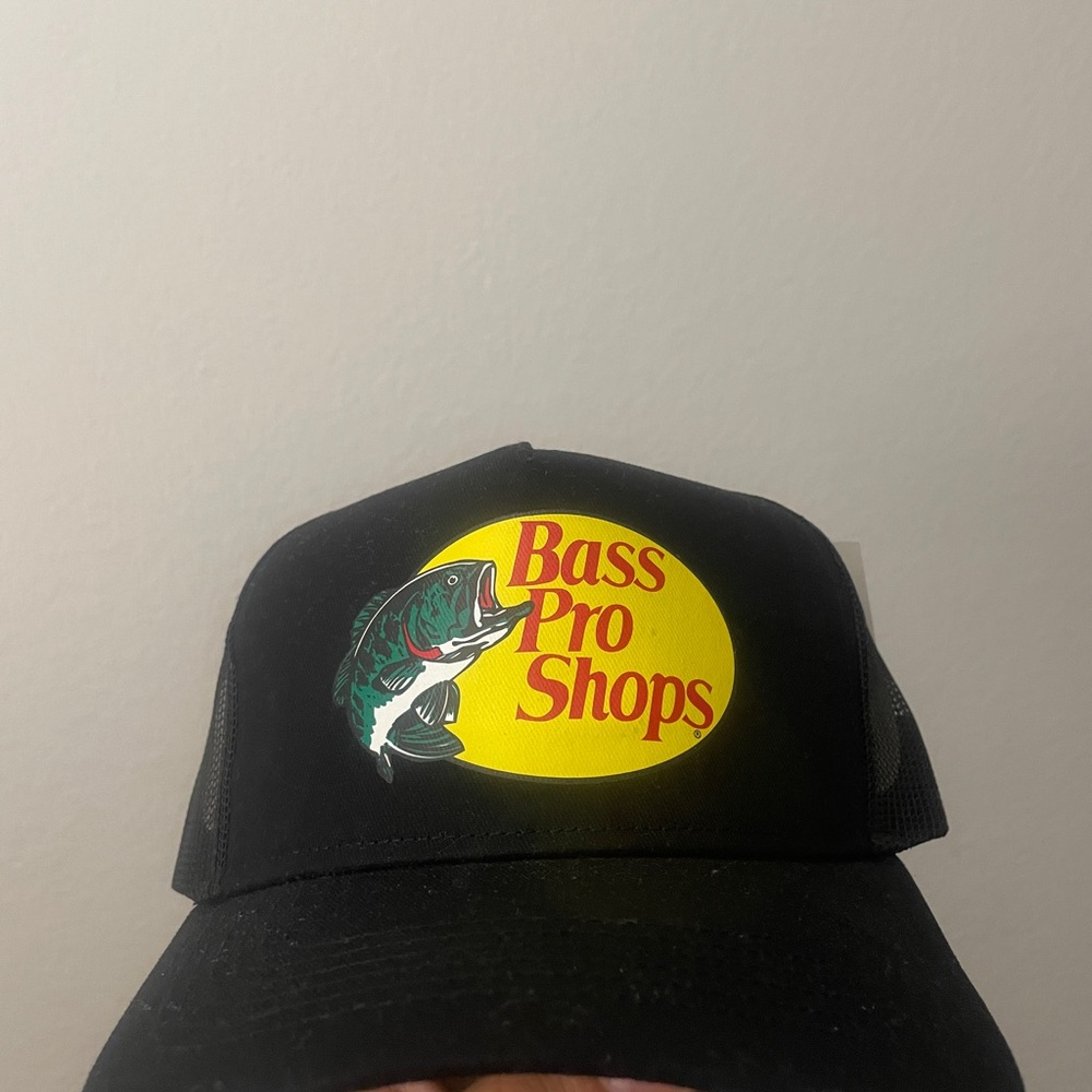 Black bass pro shop hat